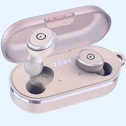 Amazon.com: TOZO T10 Bluetooth 5.3 Wireless Earbuds with Wireless Charging  Case IPX8 Waterproof Stereo Headphones in Ear Built in Mic Headset Premium  Sound with Deep Bass for Sport Khaki : Electronics
